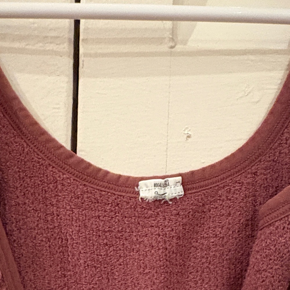 Ribbed Mauve Forever 21 Crop Top - Picture 7 of 7